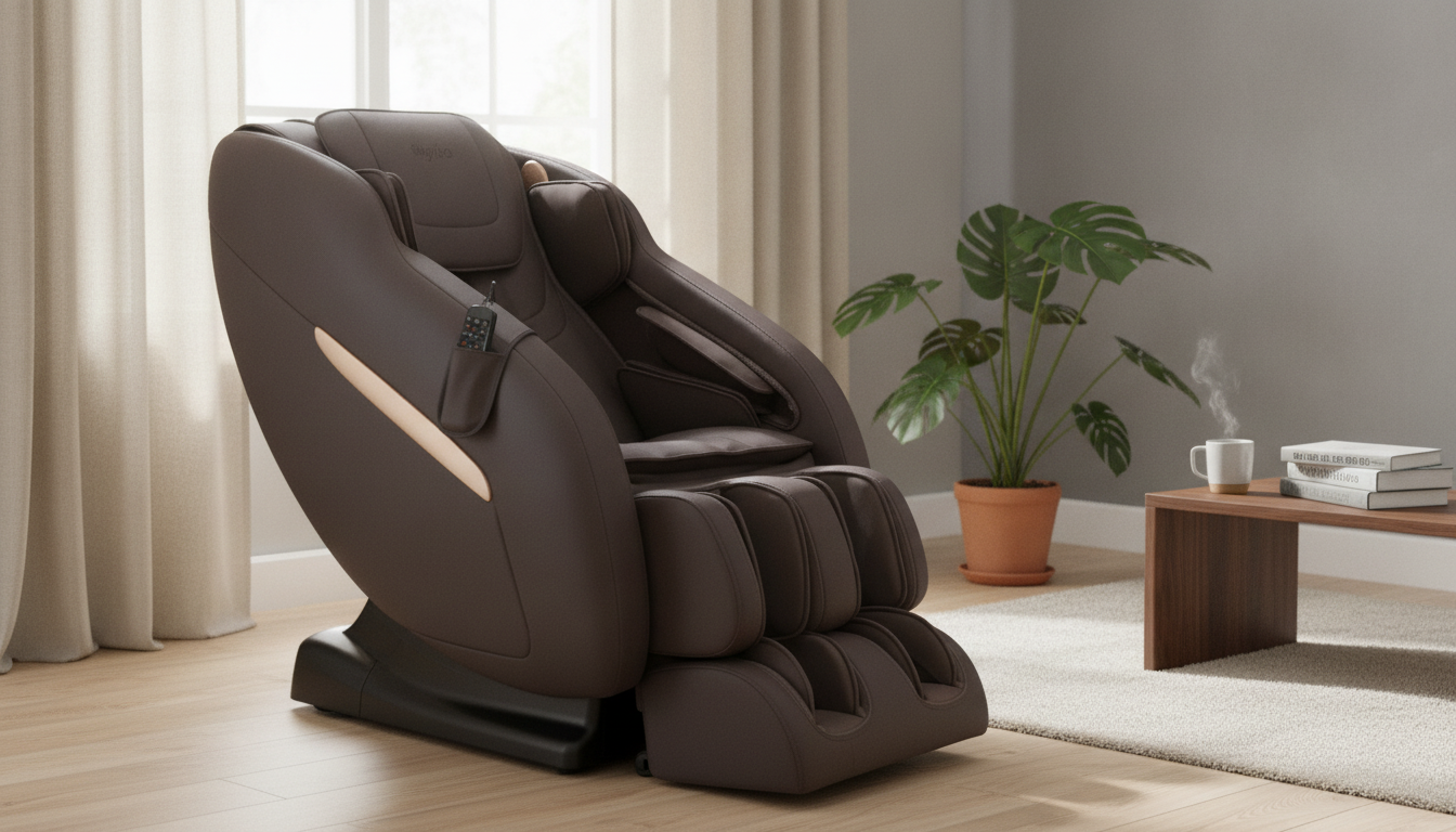 3D Massage Chair: Thai Stretch + Zero Gravity Relief