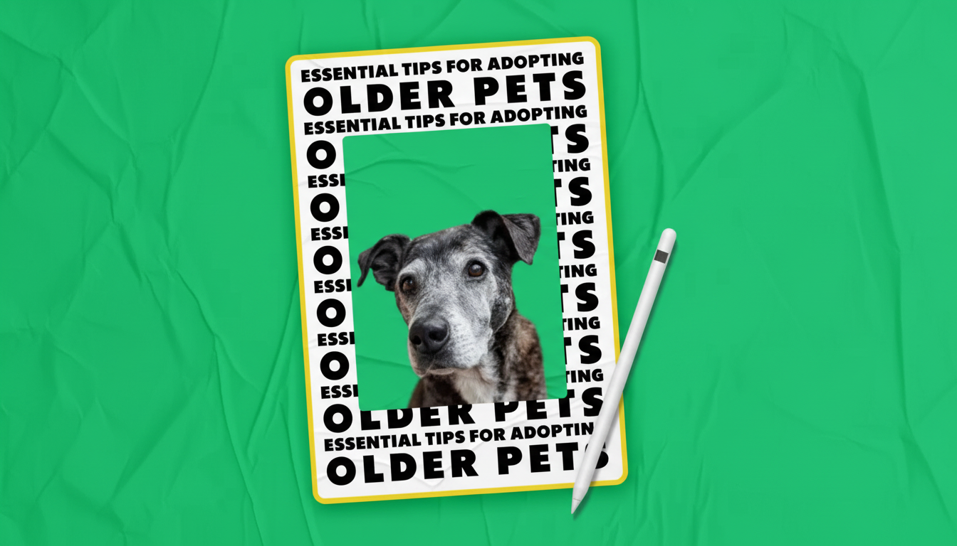 Adopting Older Pets: Calm First Days & Senior Care Tips