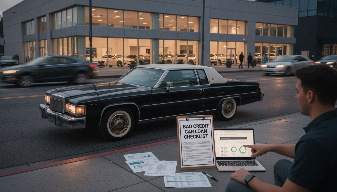 Bad Credit Car Loan Checklist: Compare Offers Step by Step