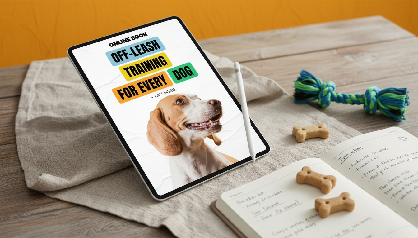 Off-Leash Training: Reliable Recall, Focus & Freedom