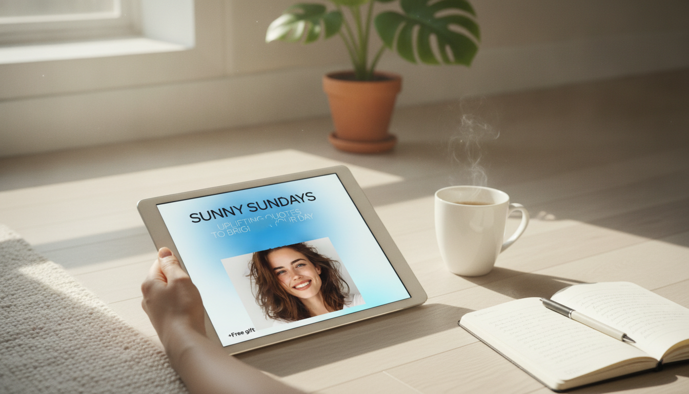 Sunny Sunday Reset: Quotes, Mindfulness & Affirmations