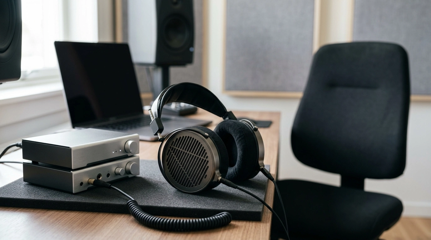 90mm Planar Magnetic Headphones for Studio & Audiophile Use