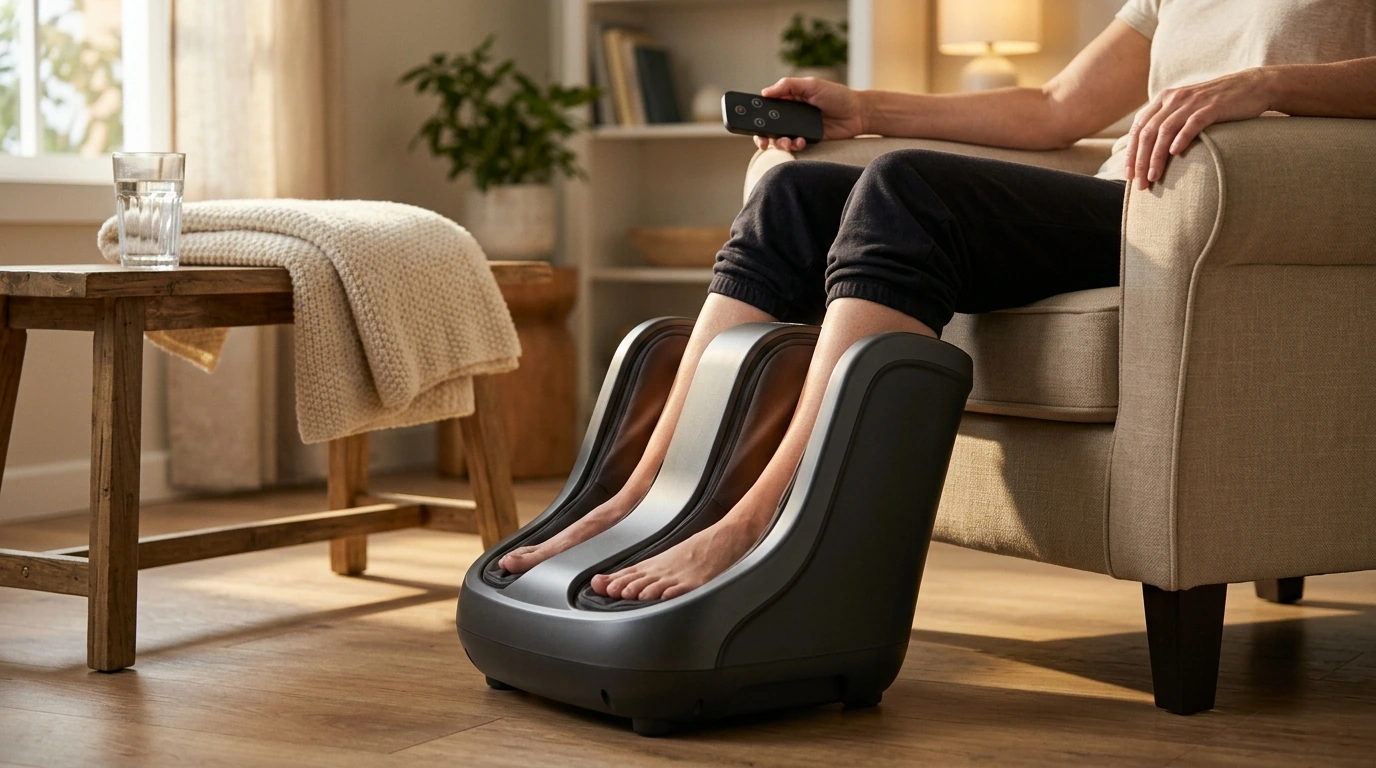 Remote-Control Foot & Calf Massager With Heat: Guide