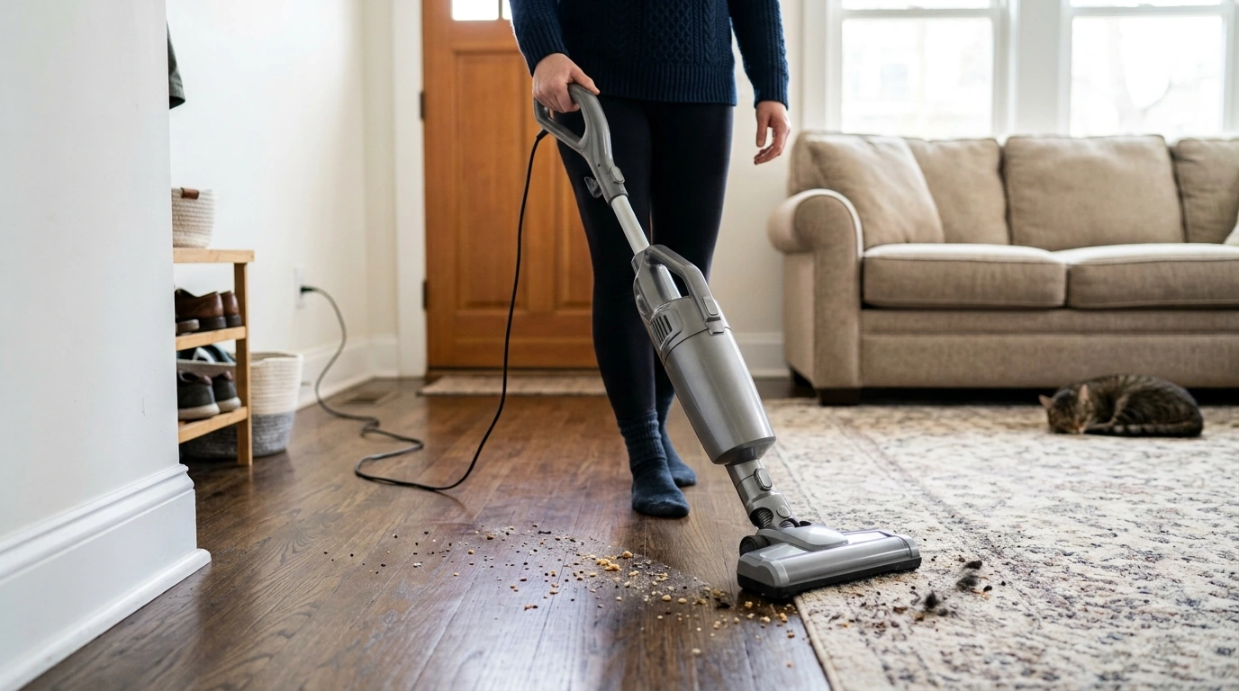I8 600W Corded Stick Vacuum: 23KPa 6-in-1 Guide