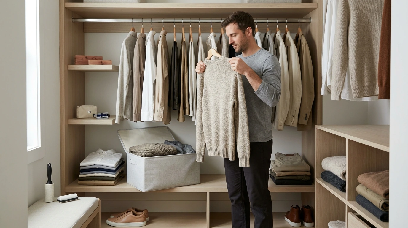 Seasonal Wardrobe Reset: The Men’s Closet Checklist