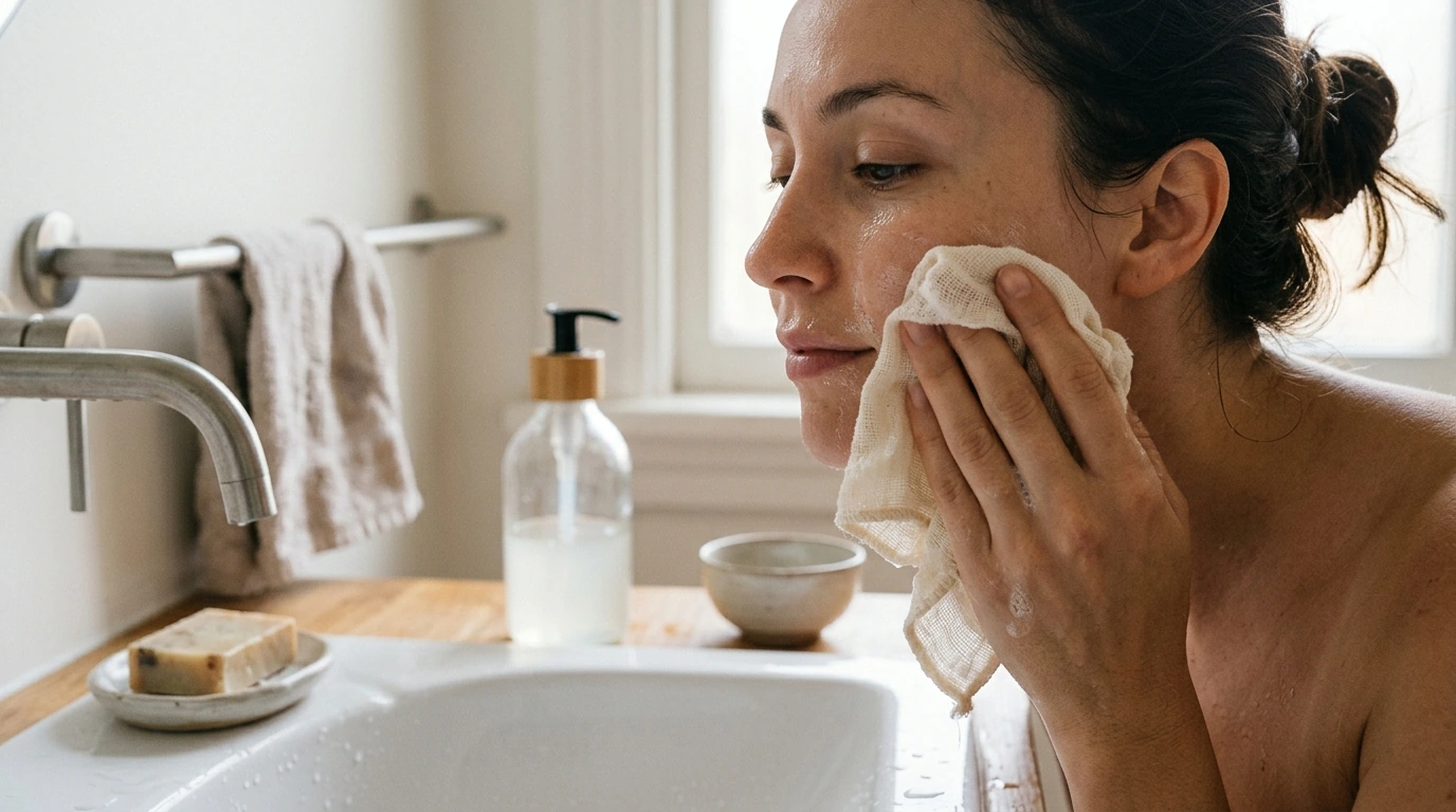 7 Gentle Face-Washing Steps for Clearer Skin