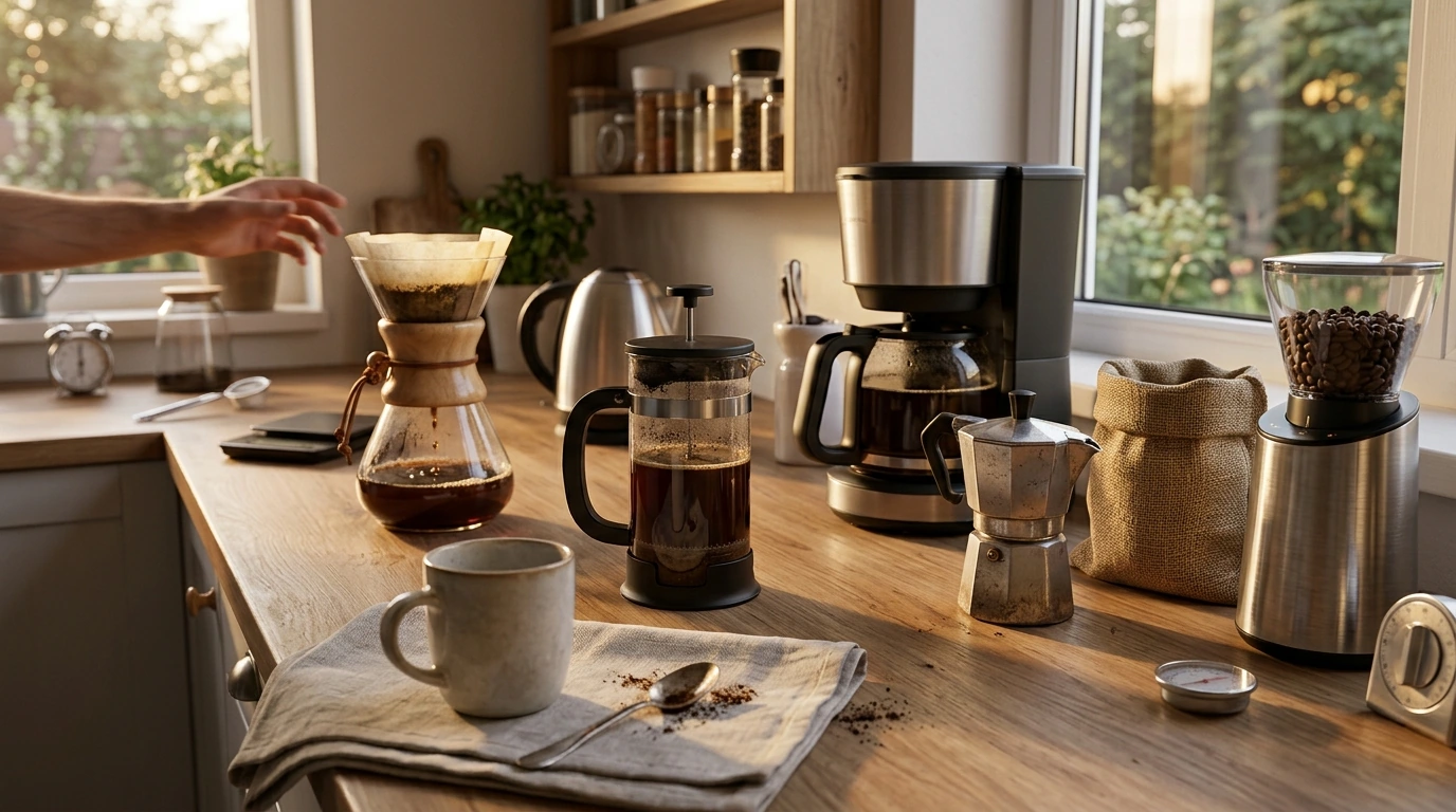 How Your Coffee-Brewing Method Affects Your Health