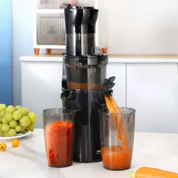 Wide Chute Cold Press Juicer (200W): Yield & Cleanup Tips